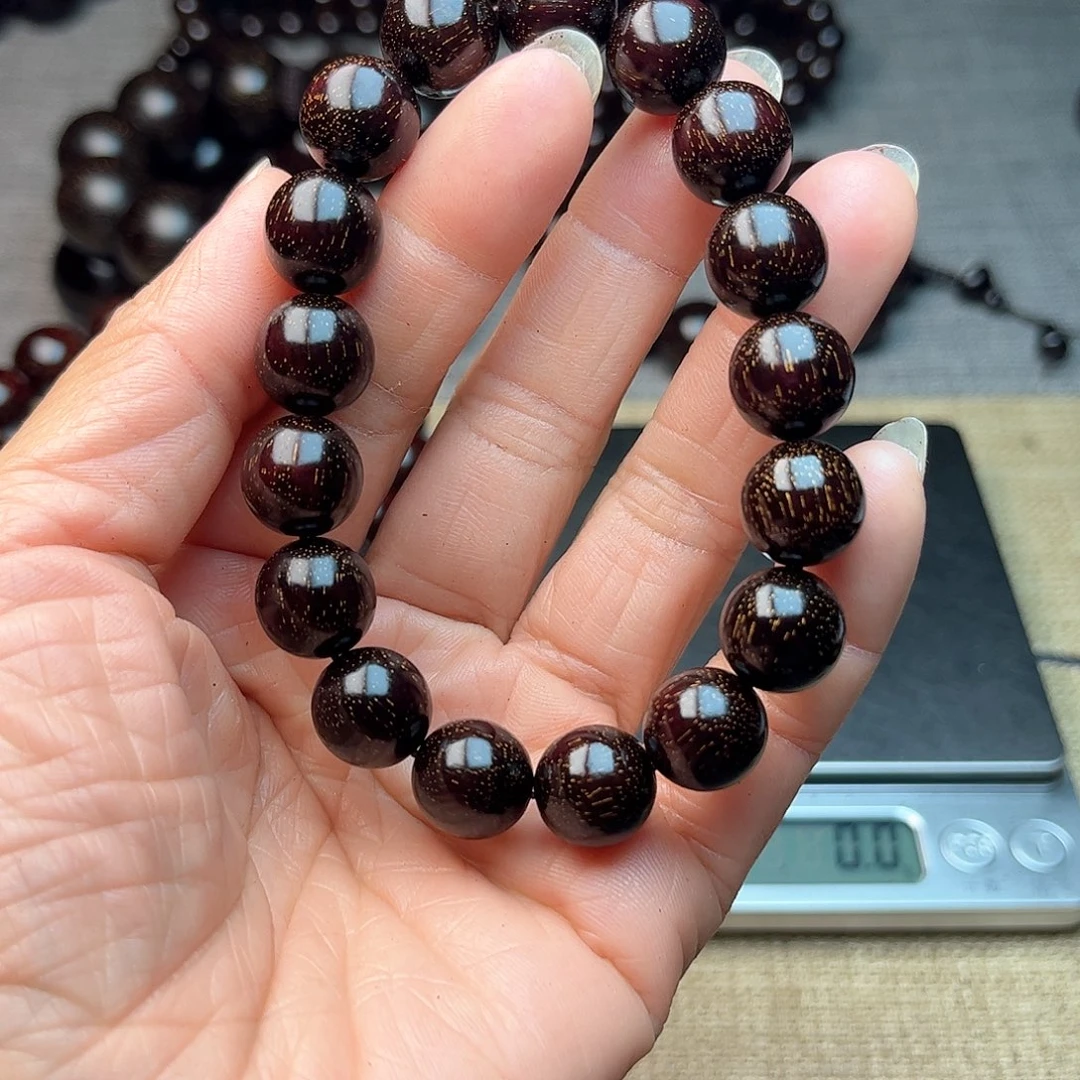 檀香紫檀（小叶紫檀）1.2 17颗 爆星