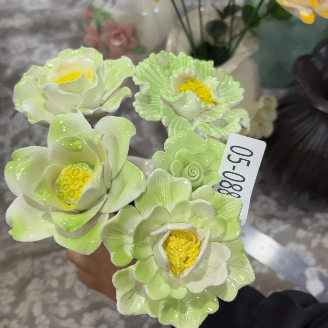 陶瓷花，拍满20发货，爱退款拉黑588