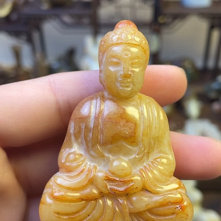 和田玉（糖玉）未镶嵌挂件