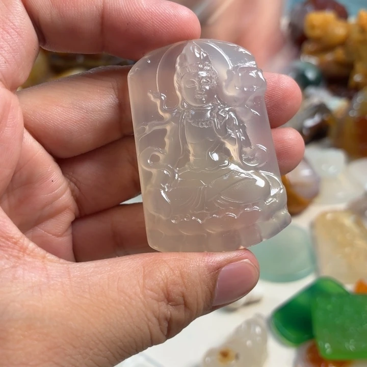 未镶嵌吊坠(不含链)玛瑙/玉髓