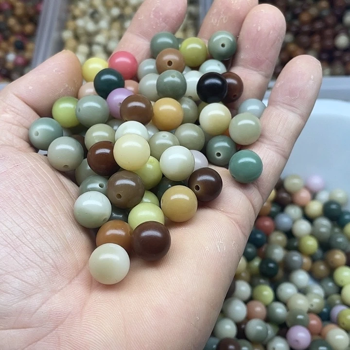 白玉菩提吊坠12多彩桶100颗➕灯牌宠100颗