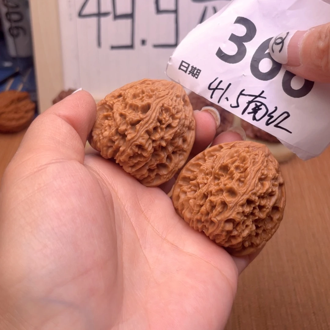 文玩核桃把件366号41.5南江