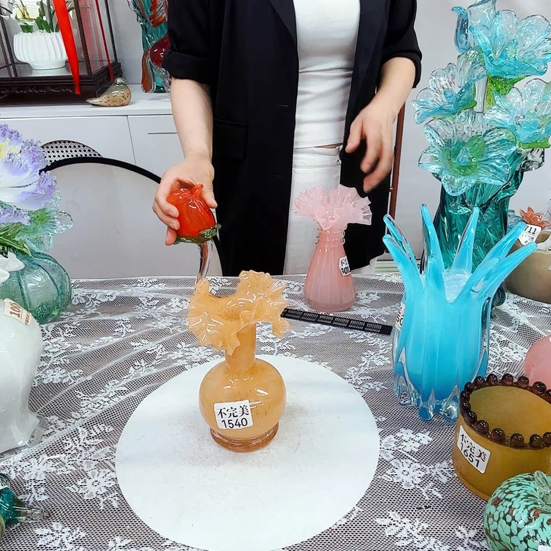 琉璃花瓶花器艺术品
