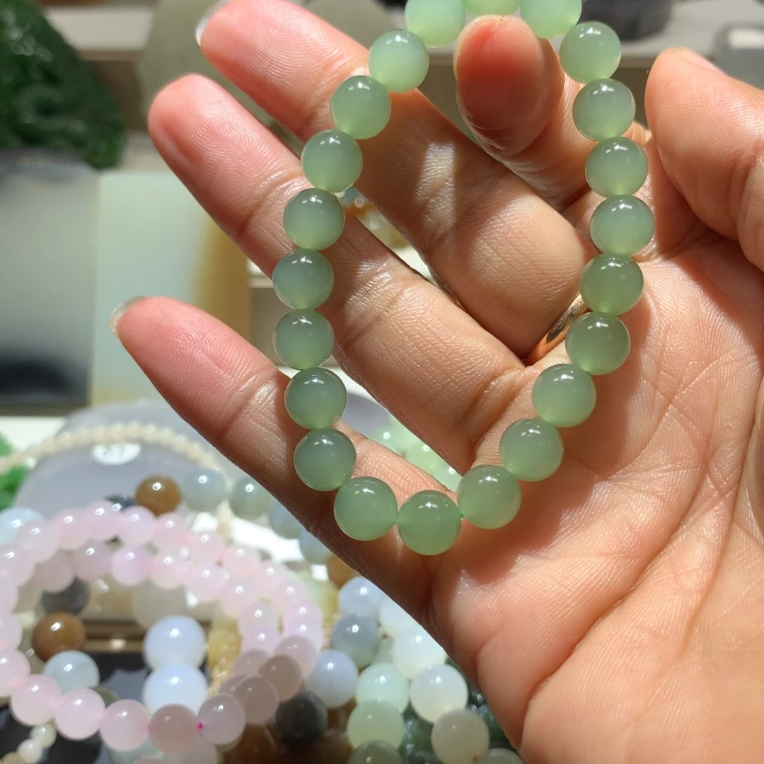 和田玉套链未镶嵌小*儿