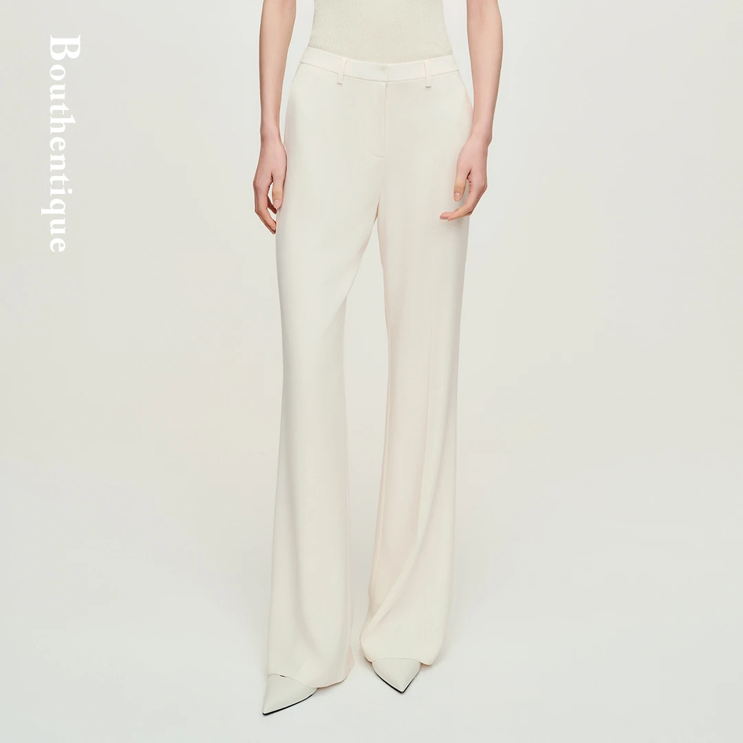 Bouthentique休闲百搭阔腿裤224211P1A21