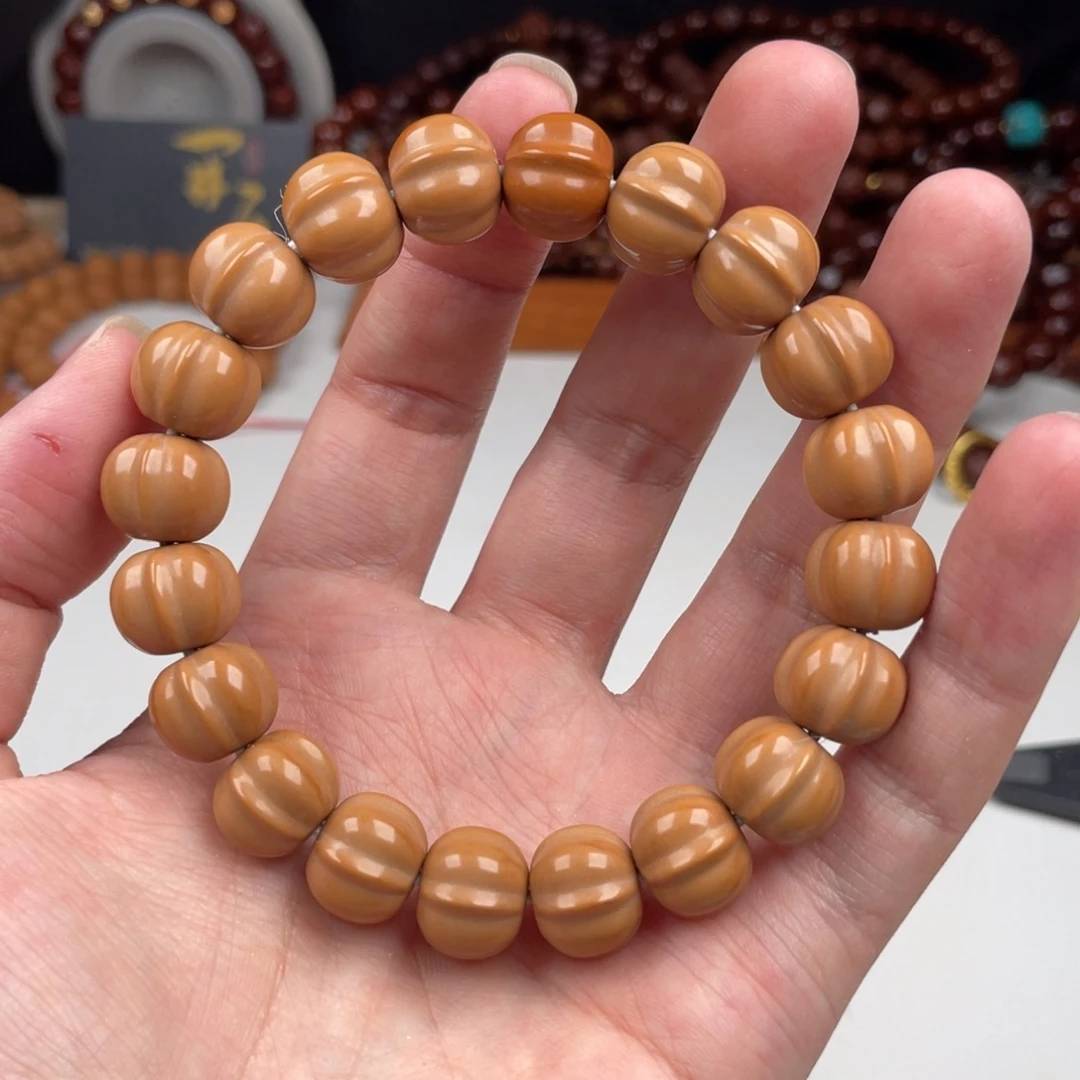 猴头核桃手串鲨鱼4花走色12