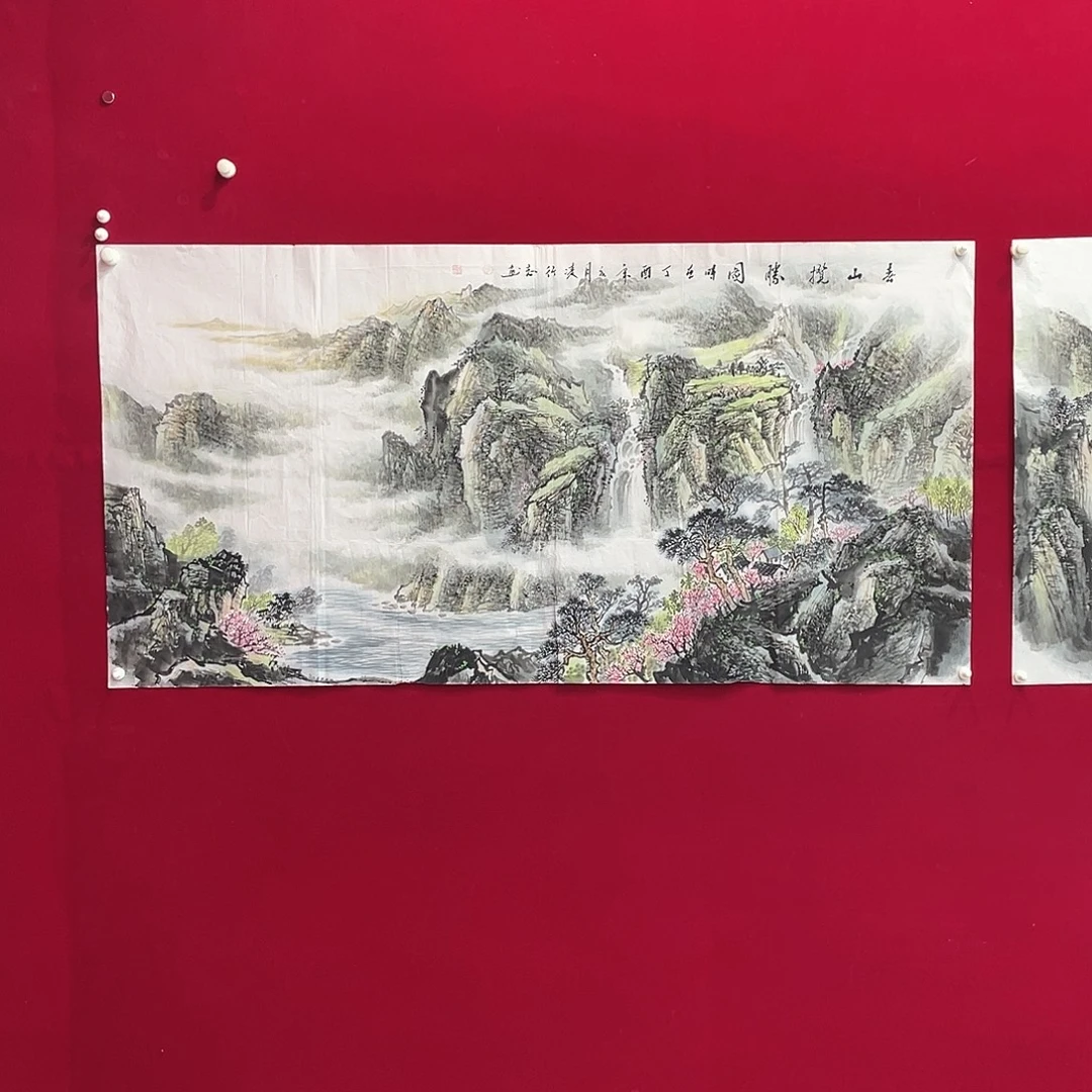 国画凌行志老师国画手绘精品