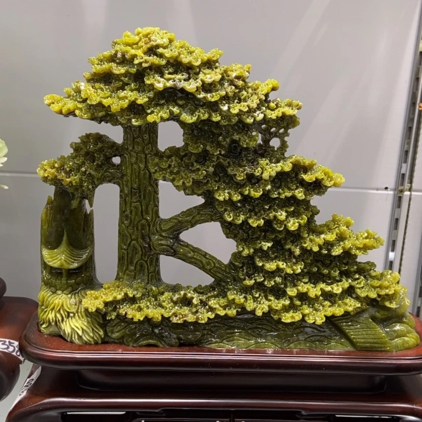 【闪购商品】未镶嵌蛇纹石玉（覆膜）珠宝奇石