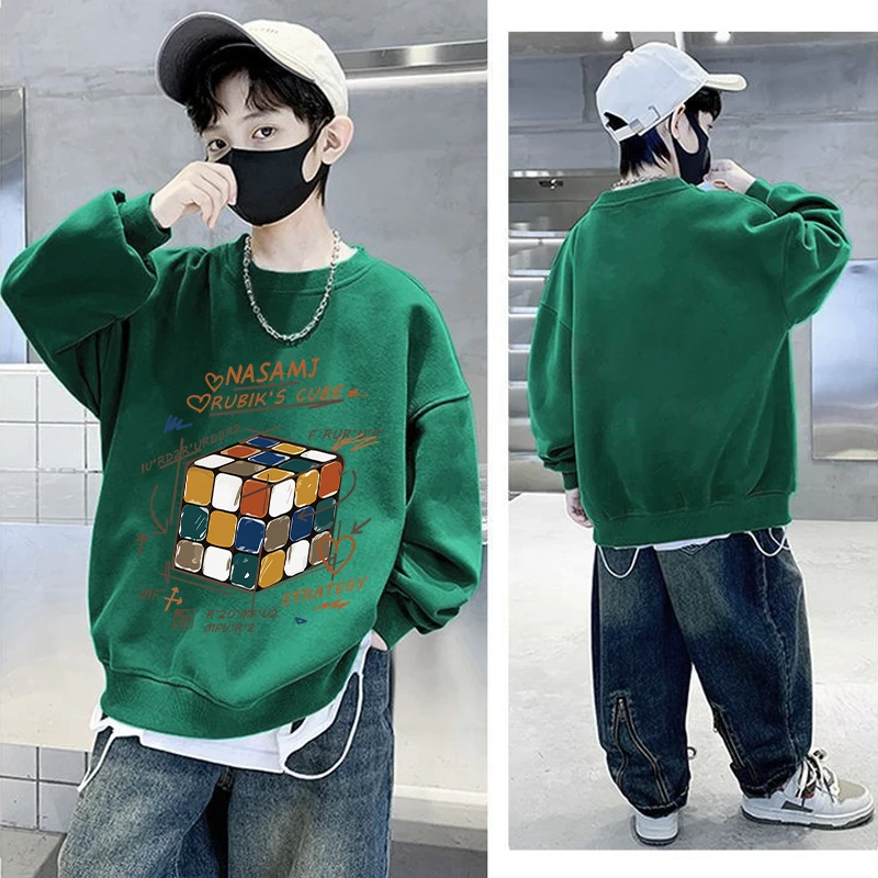 男童秋装卫衣2025新款中大童春秋款休闲长袖儿童秋季帅气上衣时髦