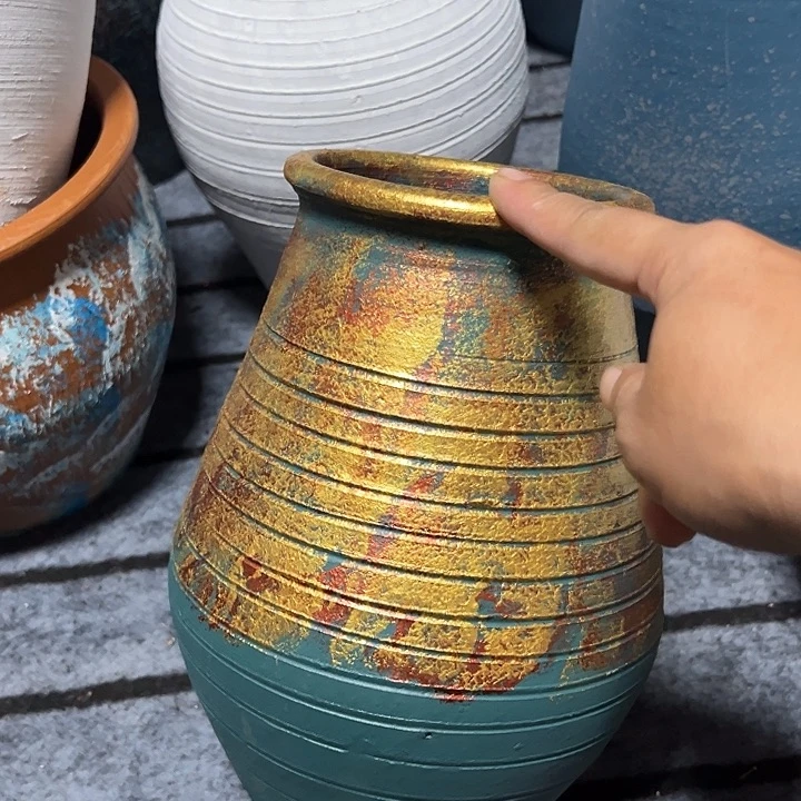 粗陶盆默认打孔高24口12