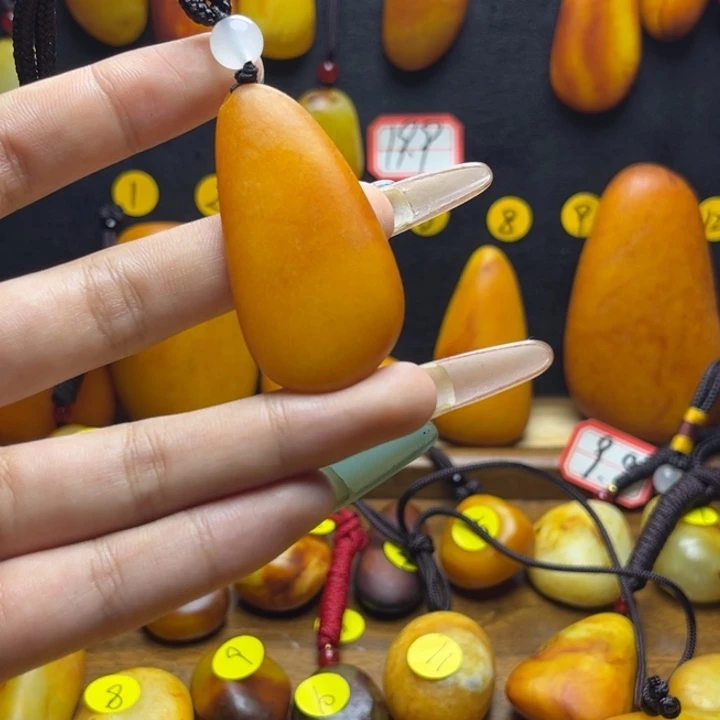 和田玉（糖玉）未镶嵌珠宝半成品