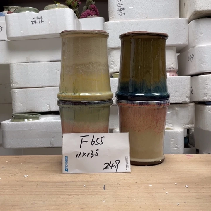 粗陶多肉花盆微瑕655