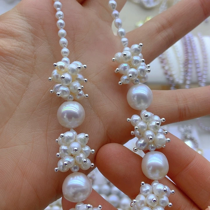 淡水珍珠颈饰未镶嵌妮*.