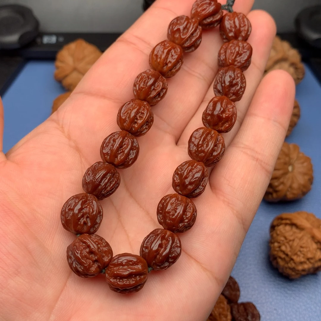 文玩核桃把件手串