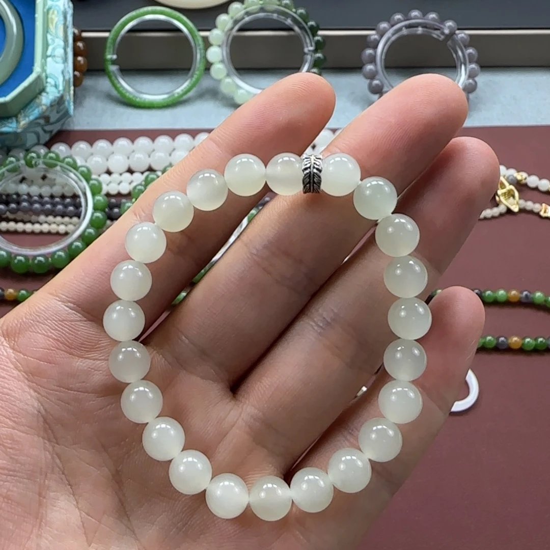 合金手链和田玉手串