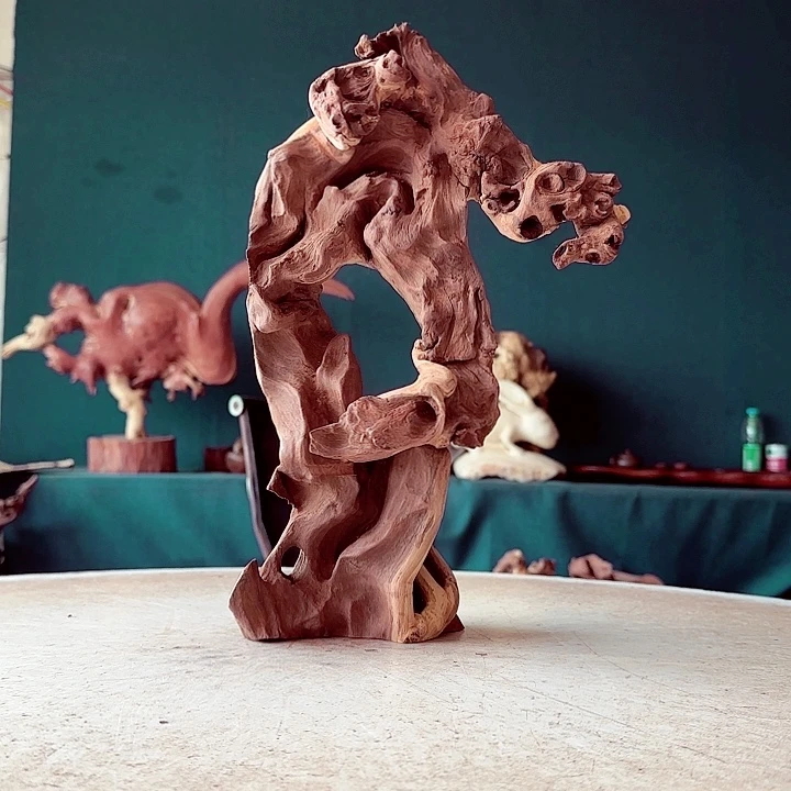 黑果木远****@698 金丝红木羊蹄甲半成品