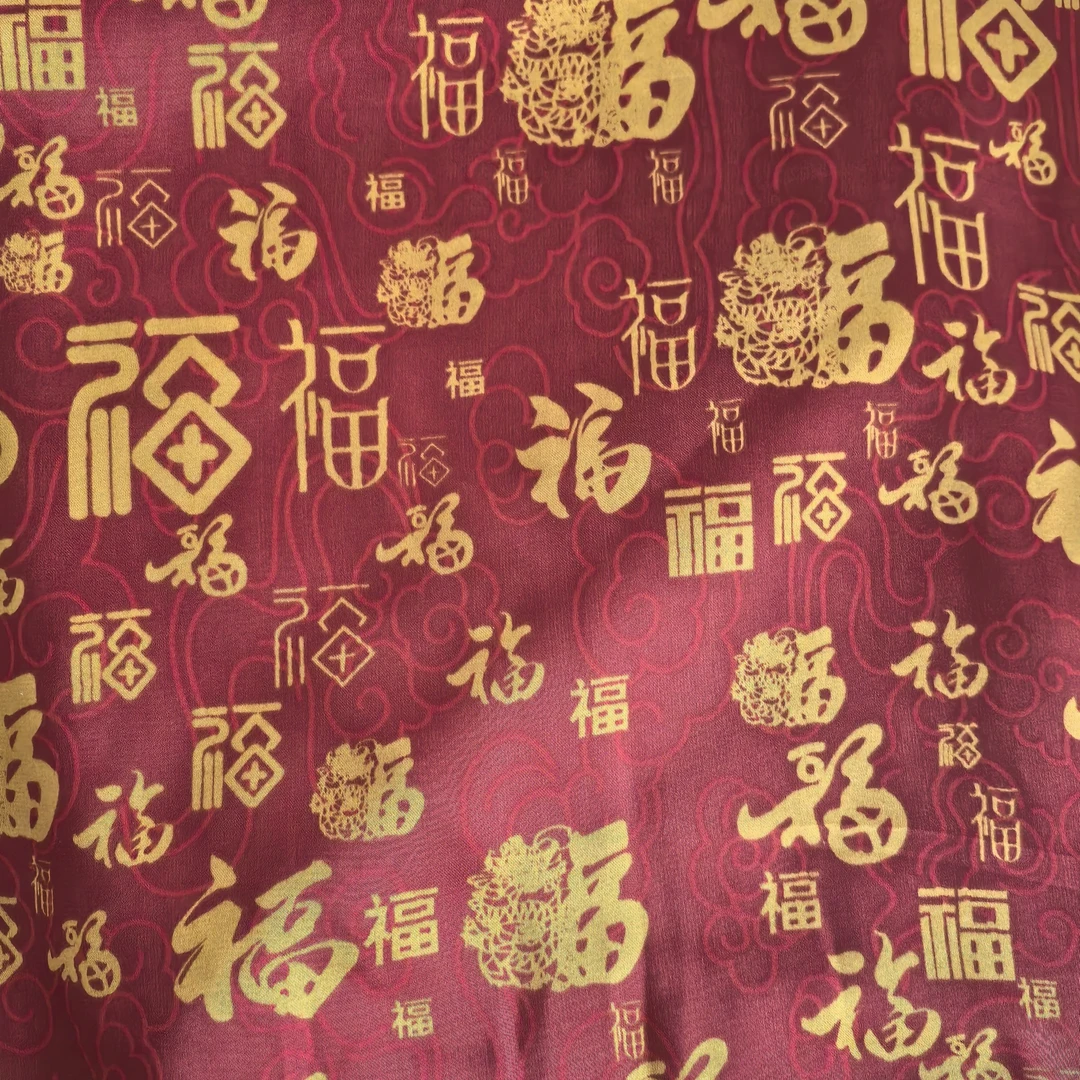 【鎏金百福图】春夏季新款90中方巾披肩优雅轻奢高端丝巾披肩