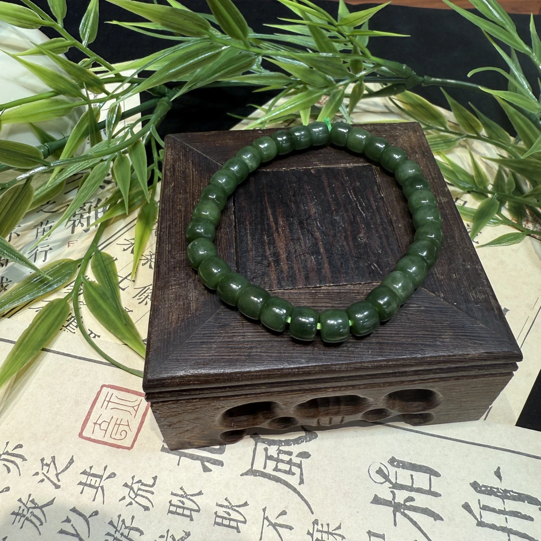 和田玉巴料直切手串（福利款）