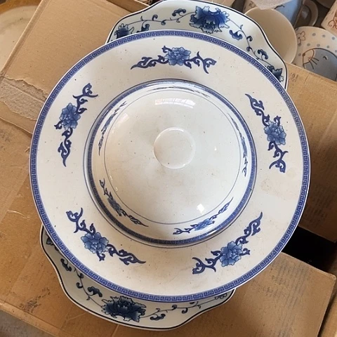 陶瓷10寸带盖一个