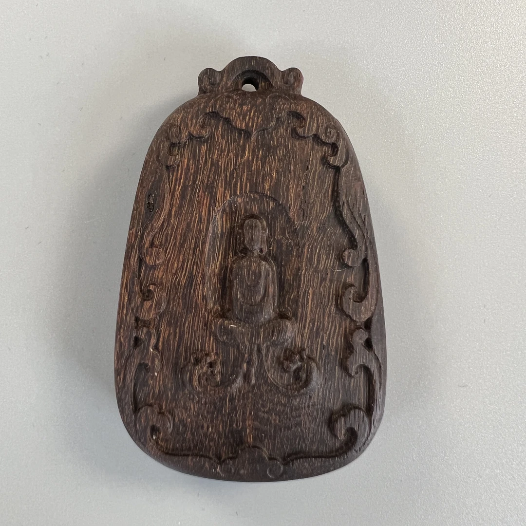 Z-163【金三角金丝密结极品老料】沉香约59x38x12mm，15.9