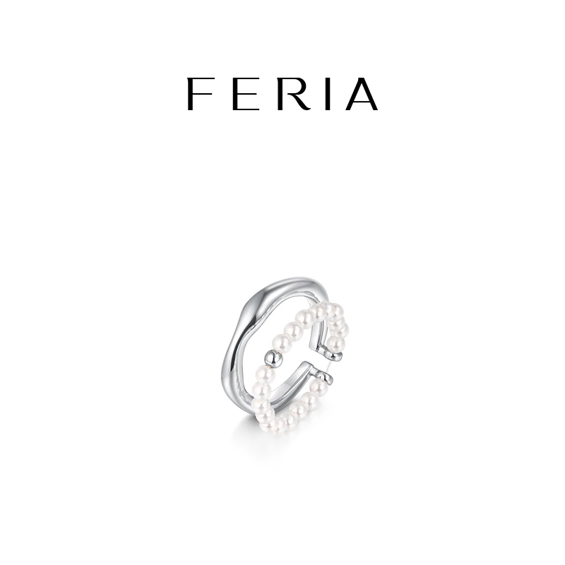 铜合金戒指 FERIA【随形双层戒指】FE411J334