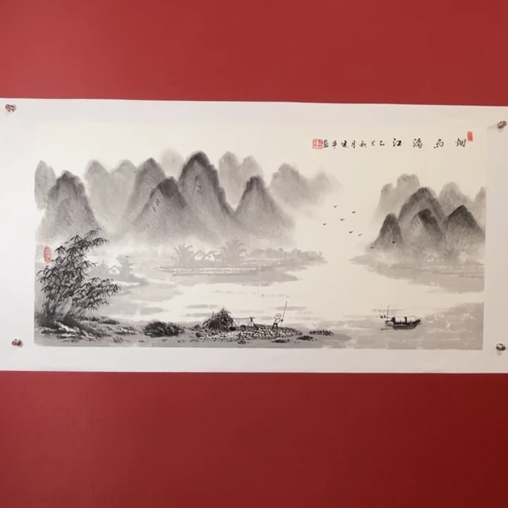 国画精品手绘作品