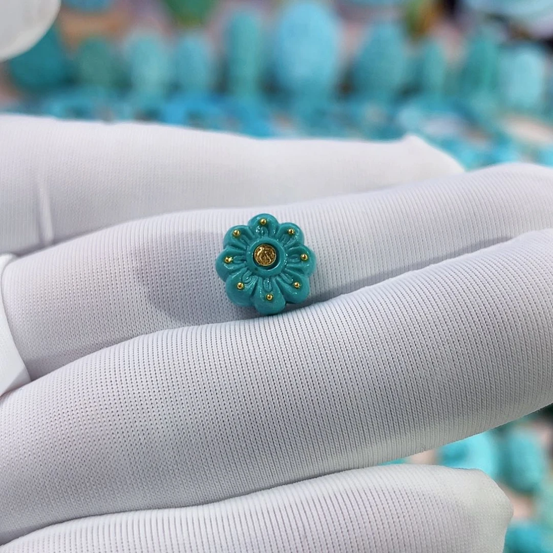 绿松石珠宝奇石未镶嵌