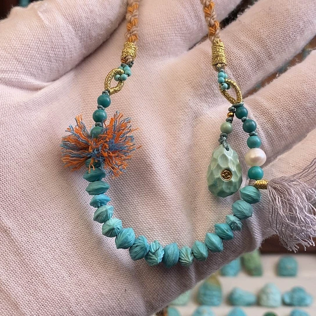 绿松石未镶嵌配饰