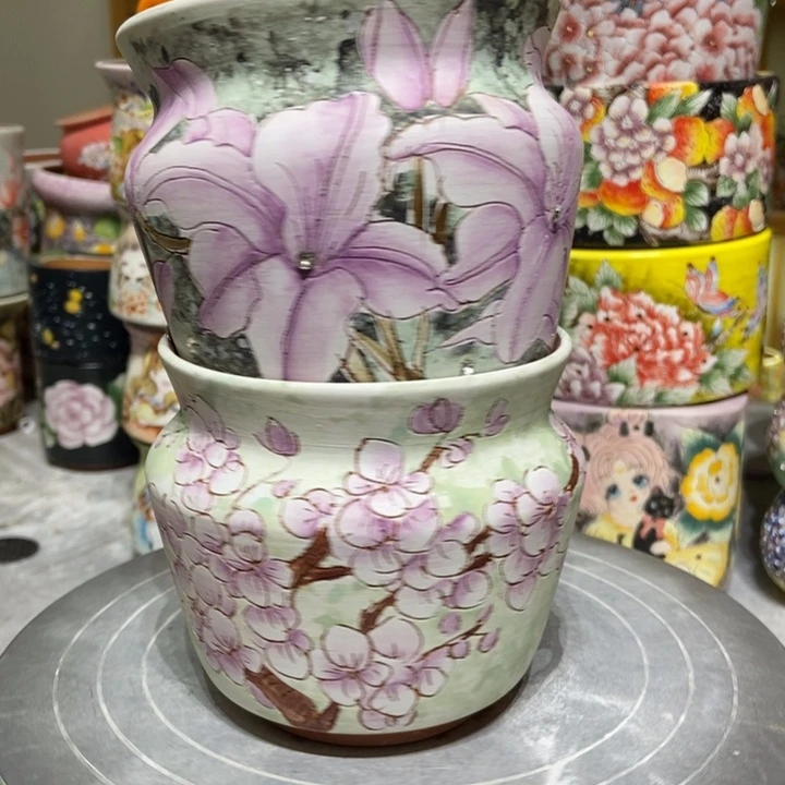 景德镇艺术手绘作品