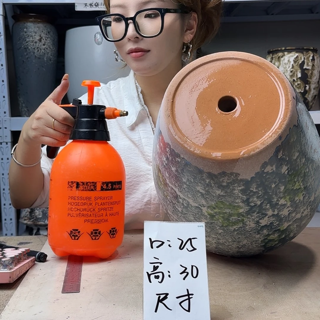 25@30 紫砂花盆尺寸
