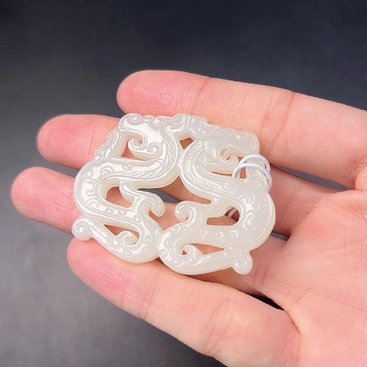 和田玉挂件未镶嵌F***k