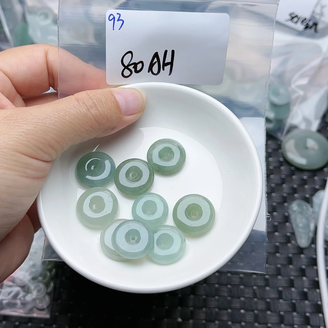 翡翠未镶嵌颈饰A**M不