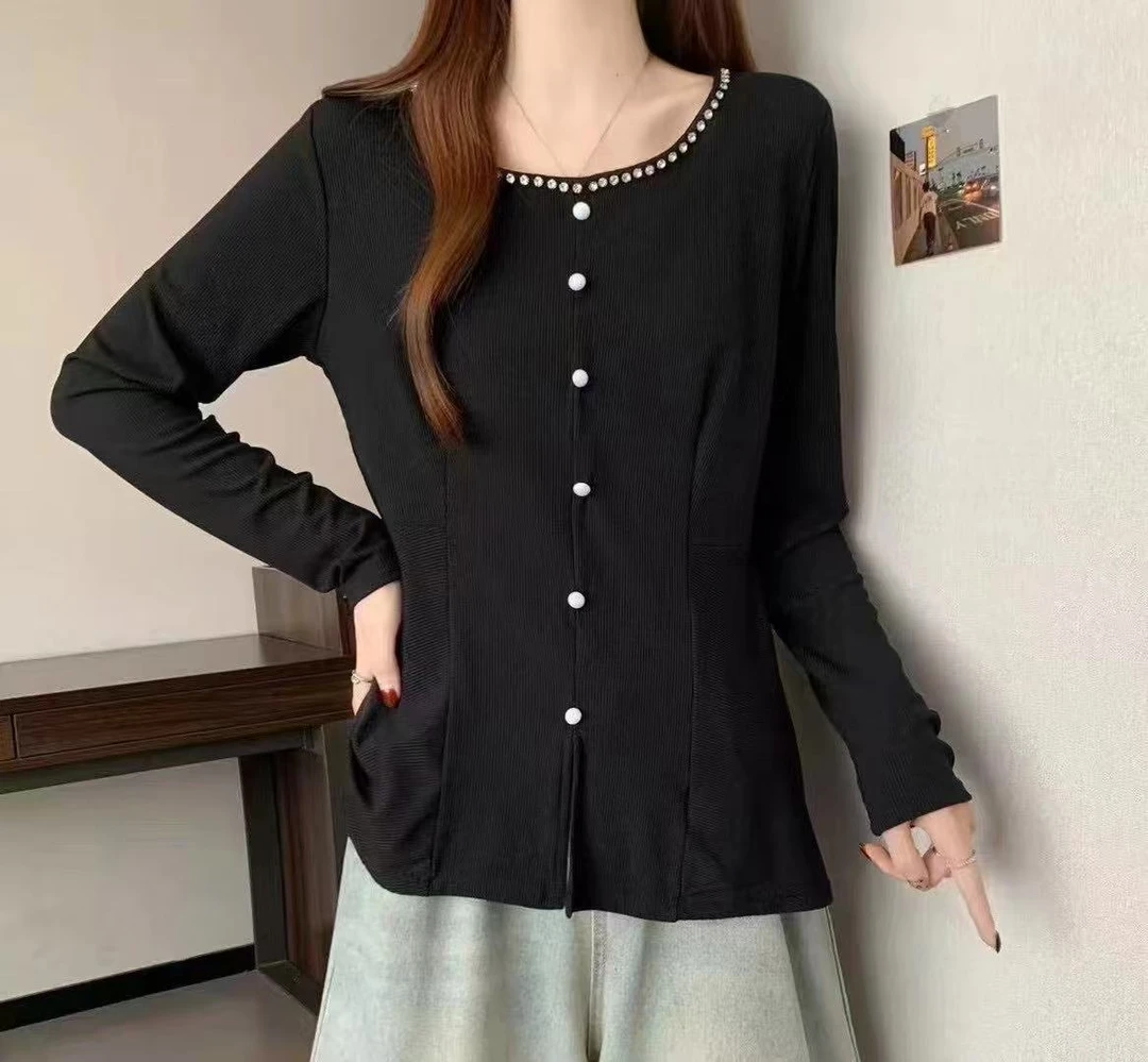 慕斯暖绒打底小衫