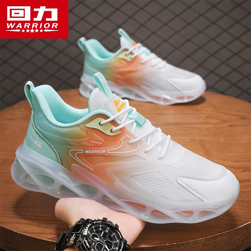 回力男鞋冬季2025新款休闲运动气垫跑步减震网面透气学生轻便潮鞋
