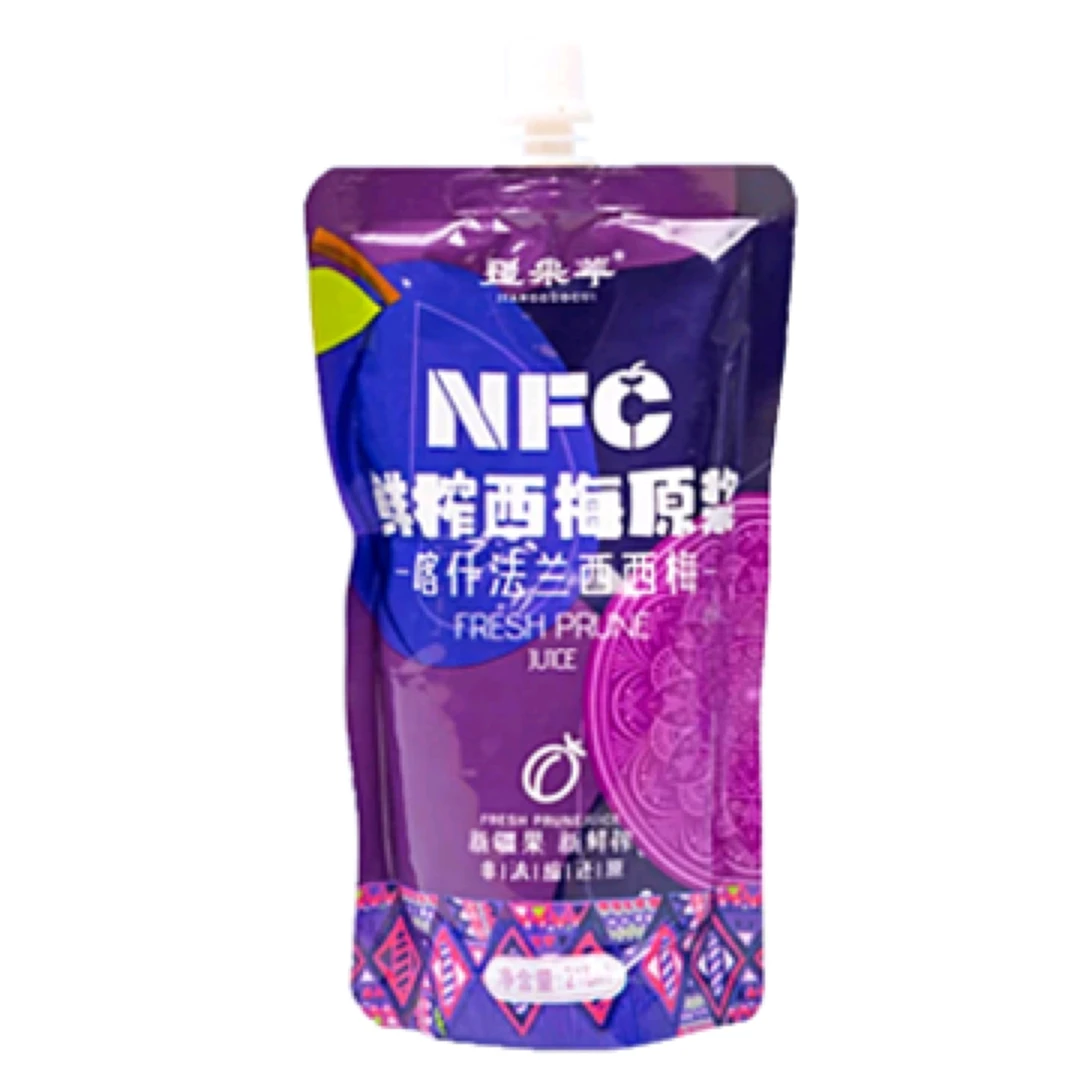 疆果萃鲜榨西梅原浆218ml夏日必备饮品