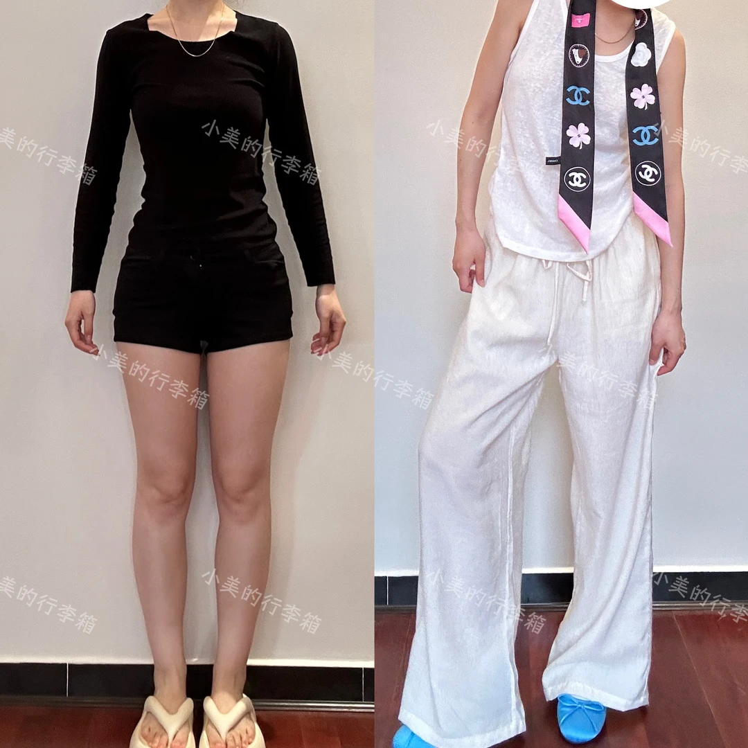 简简单单入个夏~ 淡人感老钱风天丝肌理亚麻裤休闲百搭慵懒阔腿裤