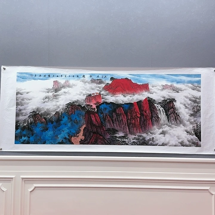 国画书法作品多次参加