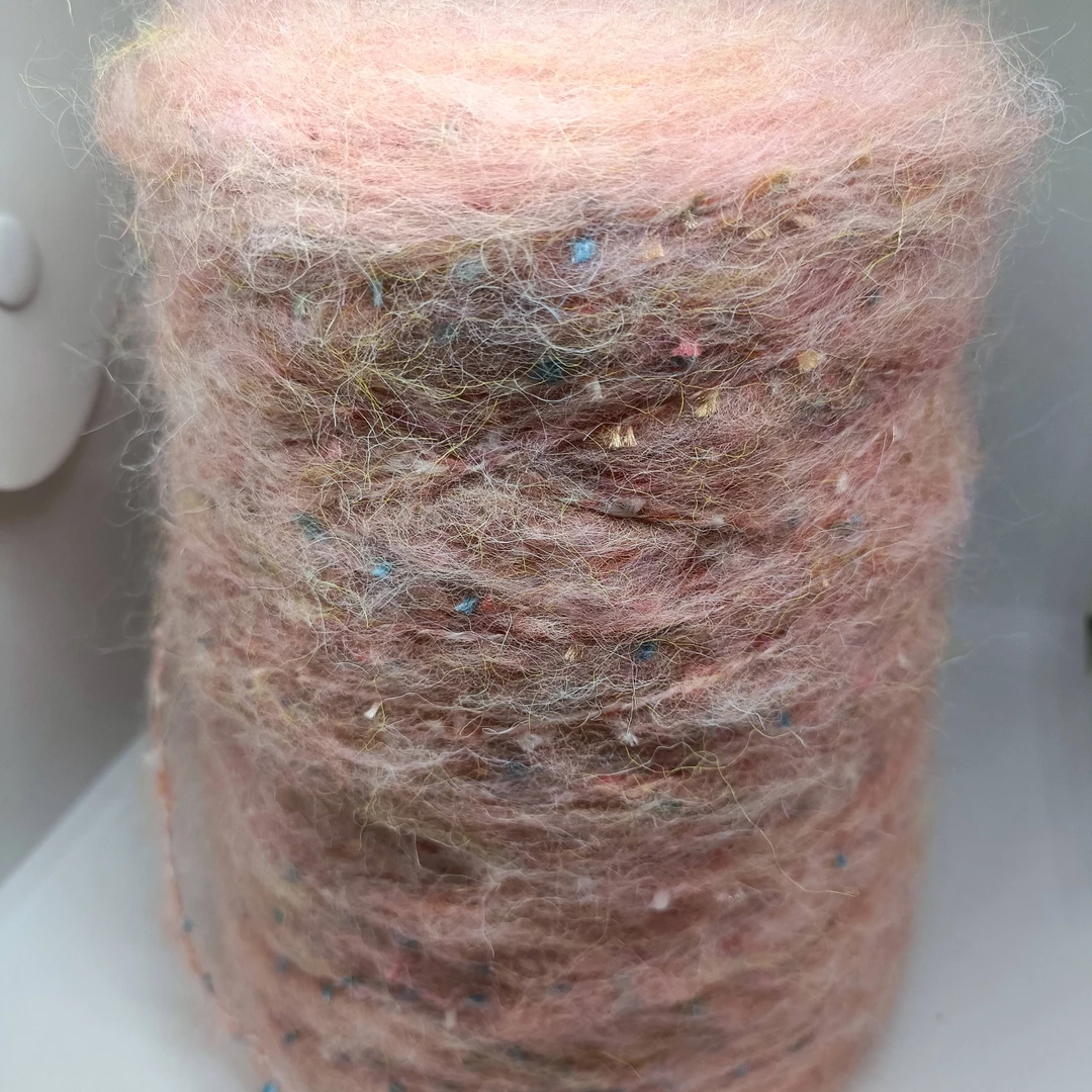 2.8支粗线高端繁星点点马海毛织毛衣围巾披肩手工编织仙气飘飘