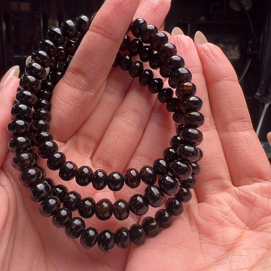 •***玖未镶嵌琥珀裸石抚顺琥珀20150七