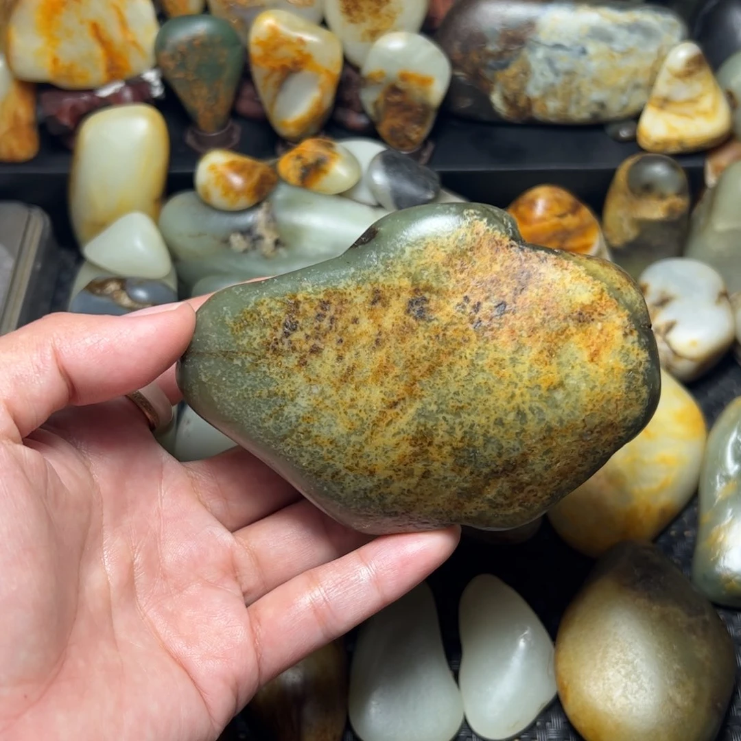 和田玉（青玉）A47未镶嵌