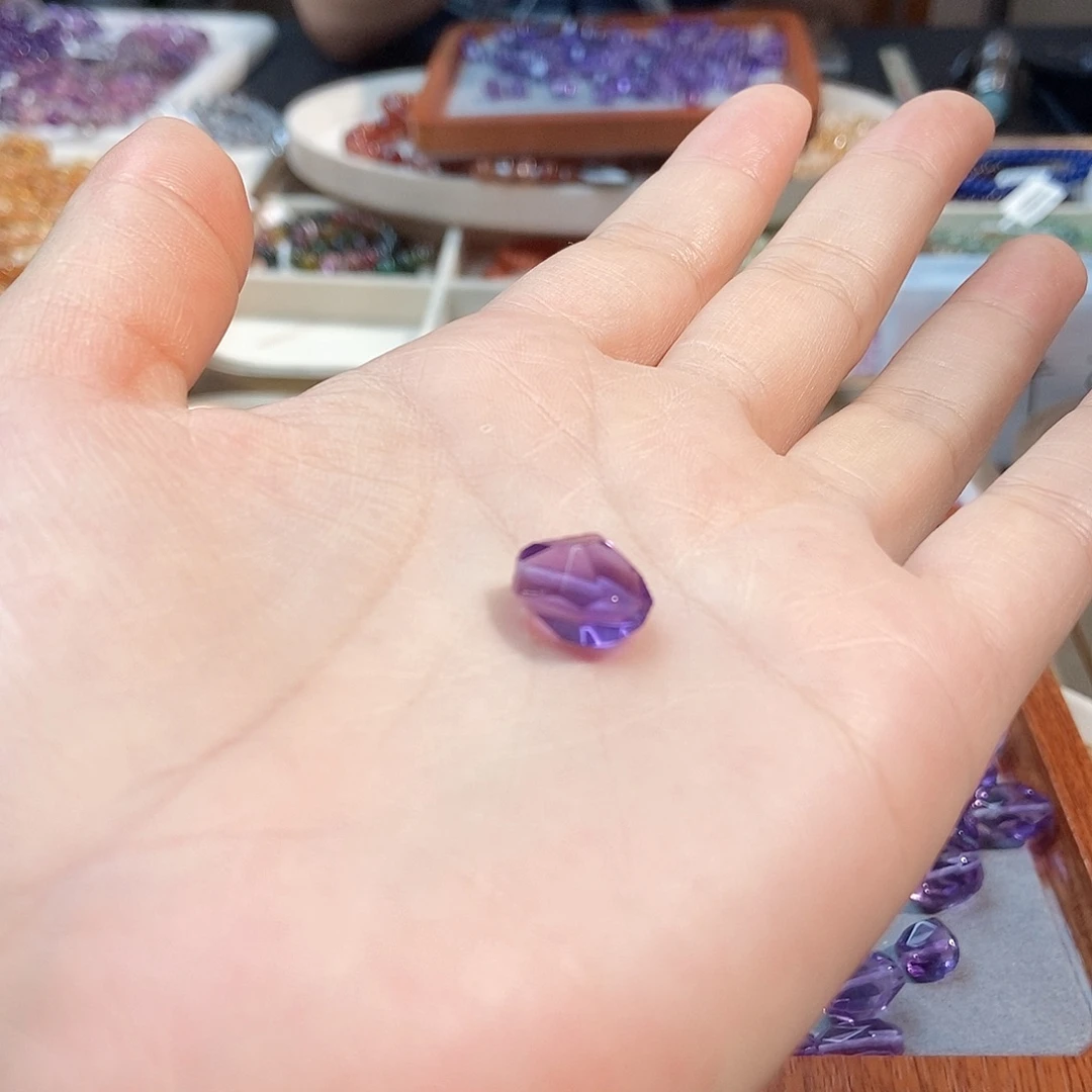小***满水晶手链未镶嵌水晶珠
