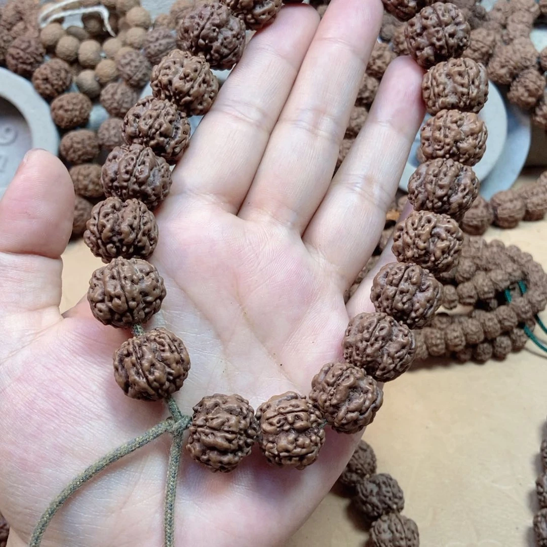 金刚菩提吊坠哈*一档老树方印手持