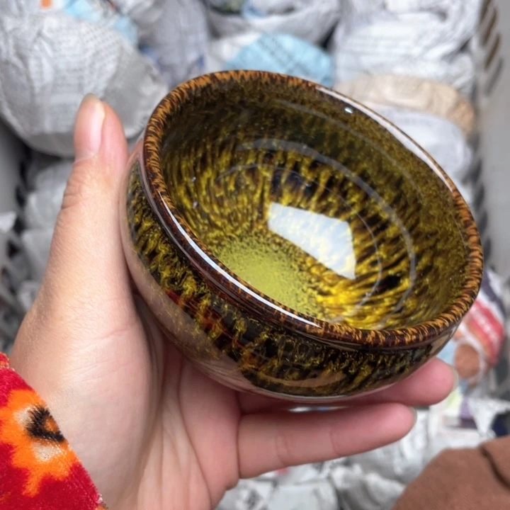 茶盏建窑建盏主人杯