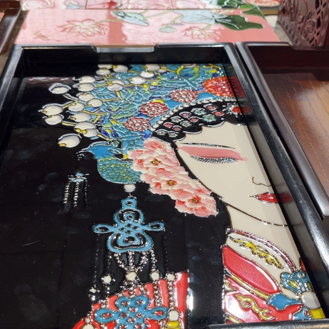 陶瓷半脸28*43双面