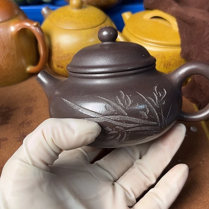 茶壶紫砂紫砂微瑕