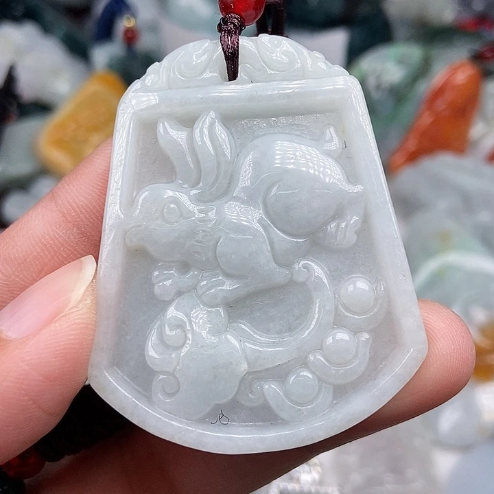 未镶嵌挂件翡翠翡翠