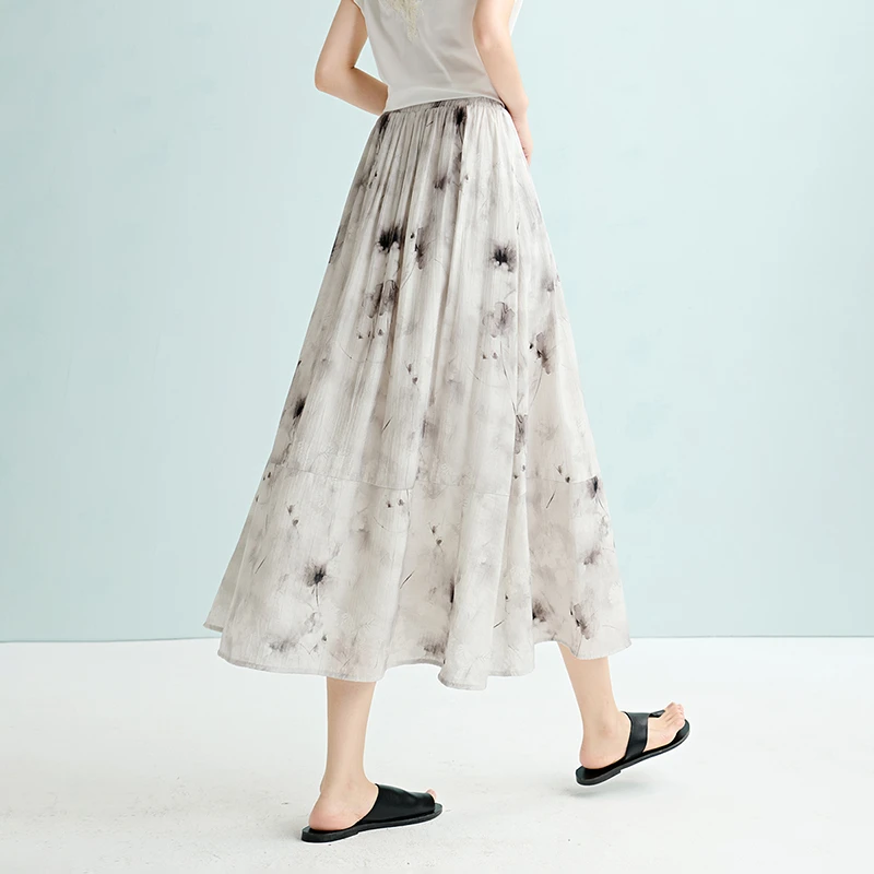 【断码清仓】2025夏印花半身裙半身裙25051926