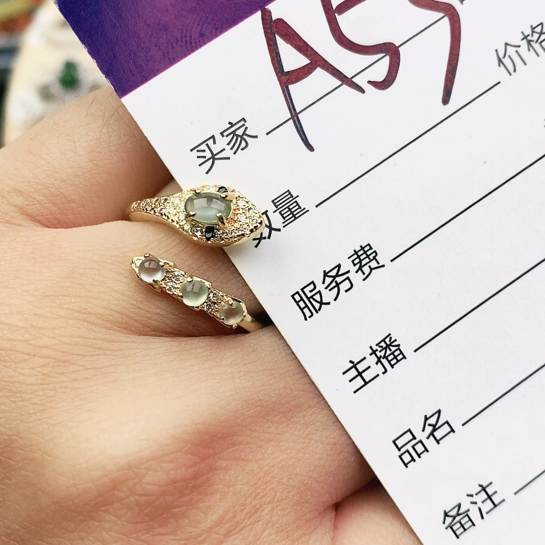 未镶嵌戒指翡翠1111111111