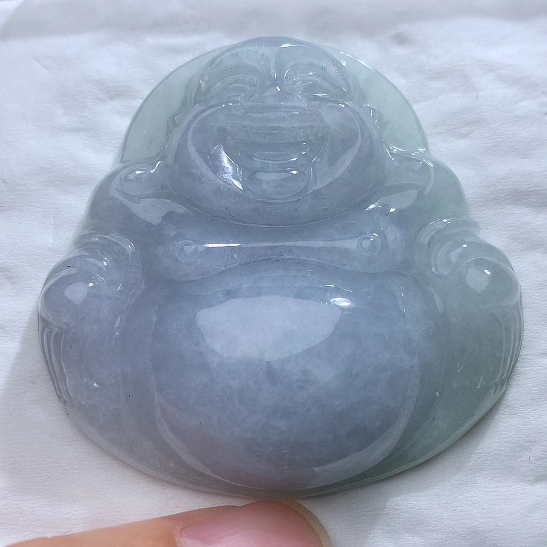 翡翠未镶嵌颈饰980