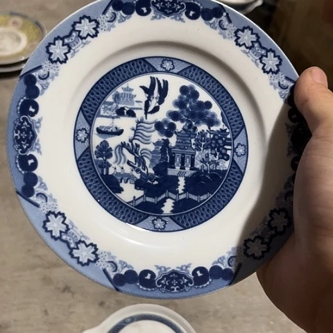 陶瓷6寸碟一个老底